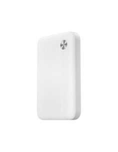 Power Bank 10000 mAh 22,5W con cable integrados, Blanco 2