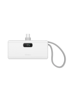 Powerbank Mini de 5000mAh Blanco