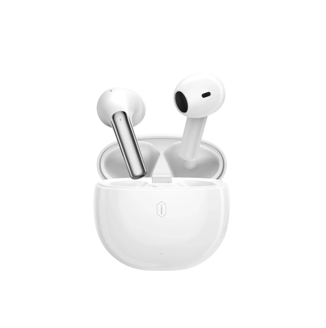 T31 ENC Wireless Headphones – Ambient Noise Cancelling White