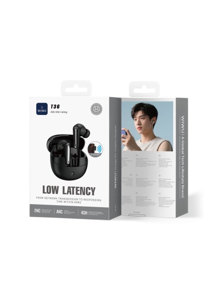 Auriculares T36 Negro