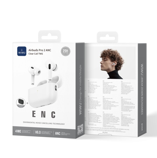 Auriculares Inalámbricos ANC Airbuds Pro 2