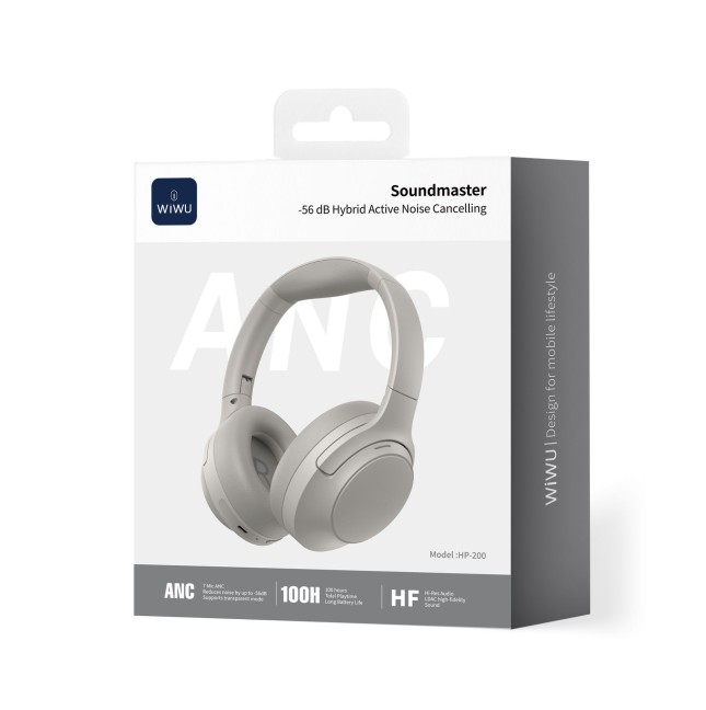 Cascos Soundmaster ANC 100H Gris
