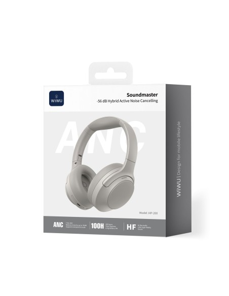 Cascos Soundmaster ANC 100H Gris