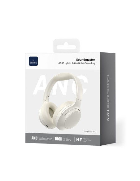 Cascos Soundmaster ANC 100H Blanco