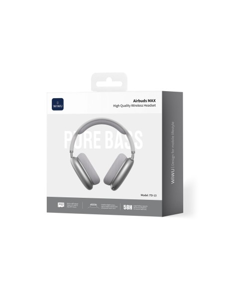 Airbuds Max TD-13 58H Silver