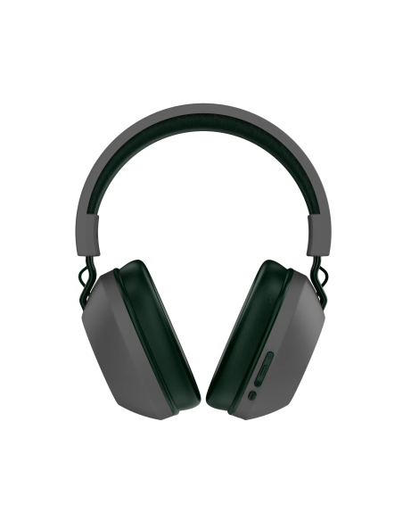 Auriculares Inalámbricos Solar TD-06, Verde y Gris