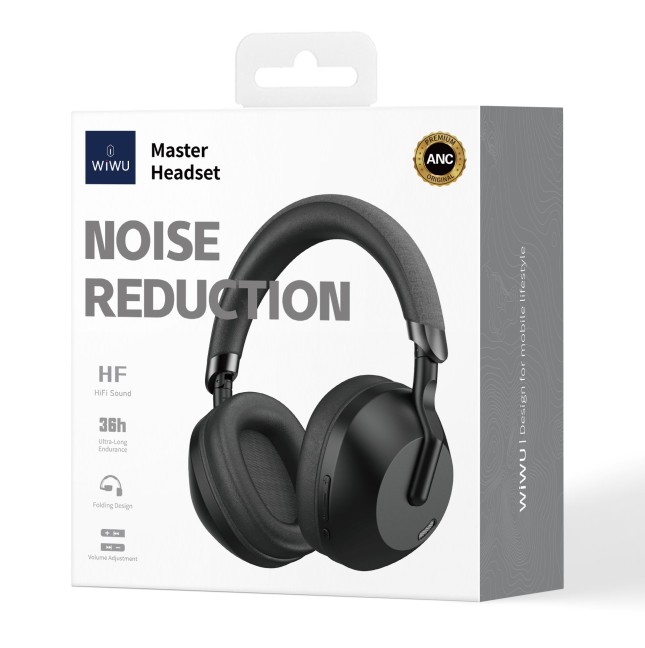 Elite Black Wireless Headphones