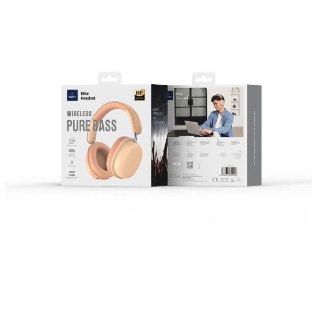 Elite TD05 Peach Wireless Headphones