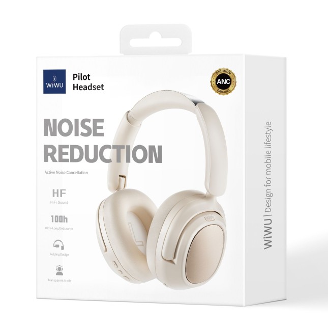 Auriculares ANC TD-03 Beige