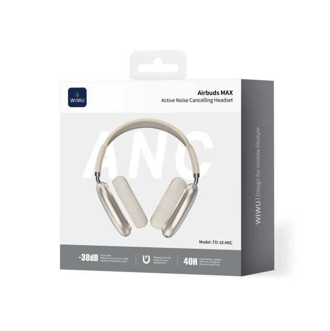 Airbuds MAX Cascos TD-18 Dorado