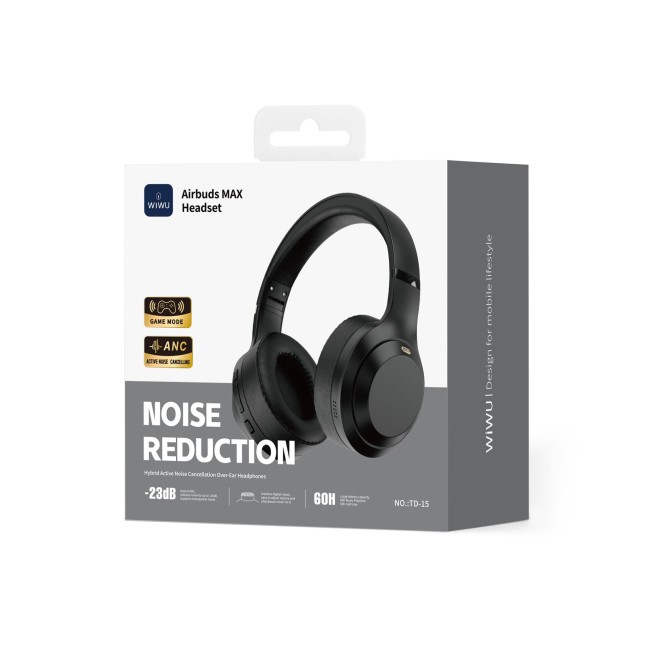 Cascos TD-15 Airbuds Max, negro