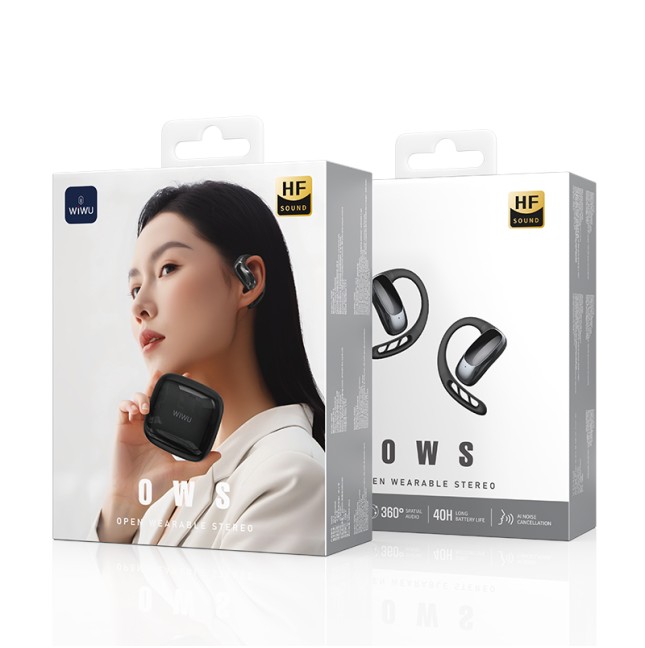 OWS O600 ANC 40H Earbuds (Black)