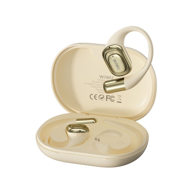 OWS O500 ANC Earbuds with 60 ms Low Latency (Beige)