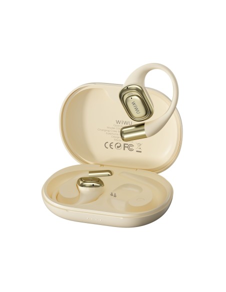 Auriculares OWS O500 ANC con latencia de 60 ms (Beige)