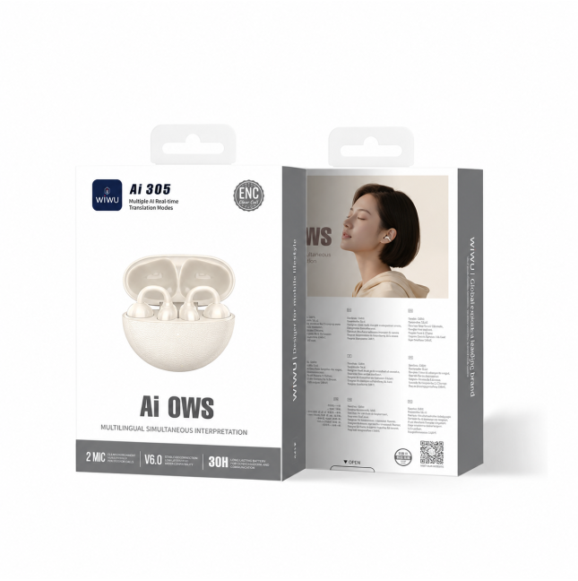 Auriculares OWS Ai305 Blanco