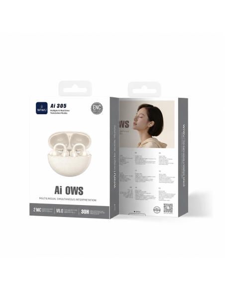 Auriculares OWS Ai305 Blanco