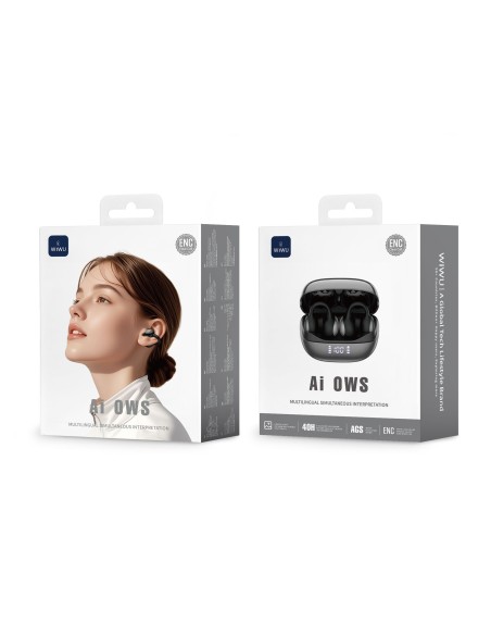 Auriculares OWS Ai302 Negro