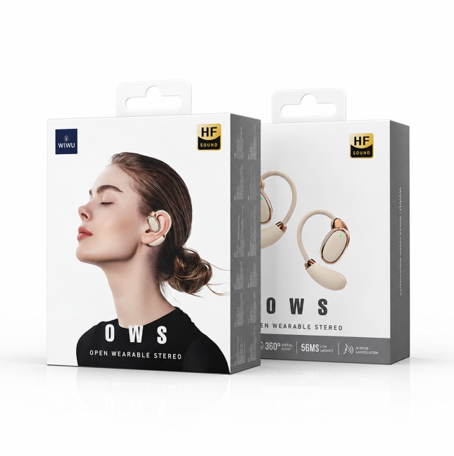 Auriculares OWS T30 con ANC (Beige)