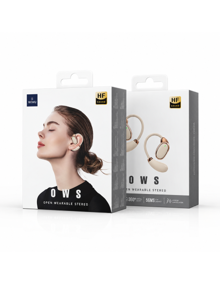 Auriculares OWS T30 con ANC (Beige)
