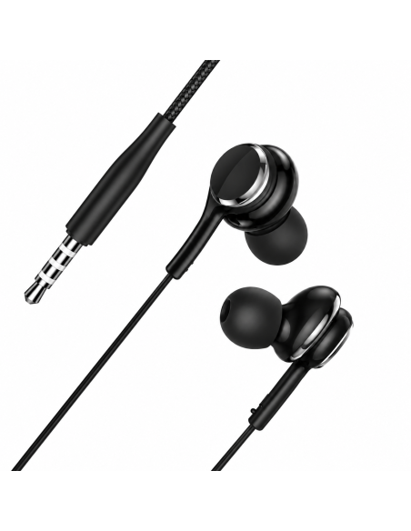3.5mm Wired Headphones Black