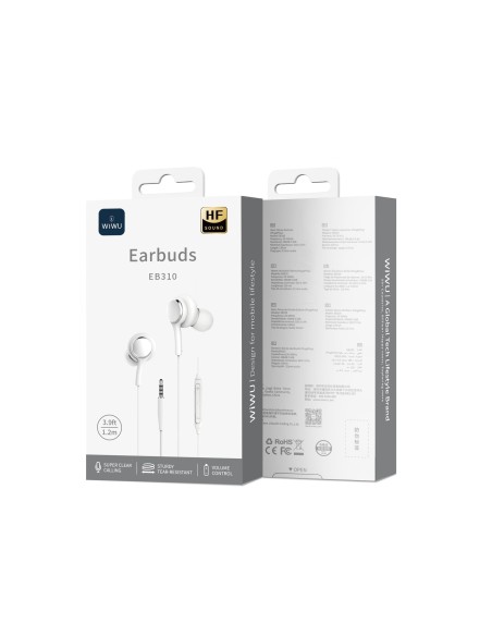 3.5mm Wired Headphones White