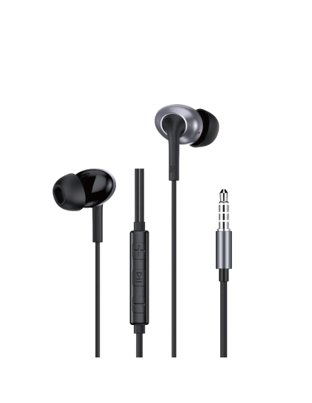 3.5mm Stereo Wired Headphones Black