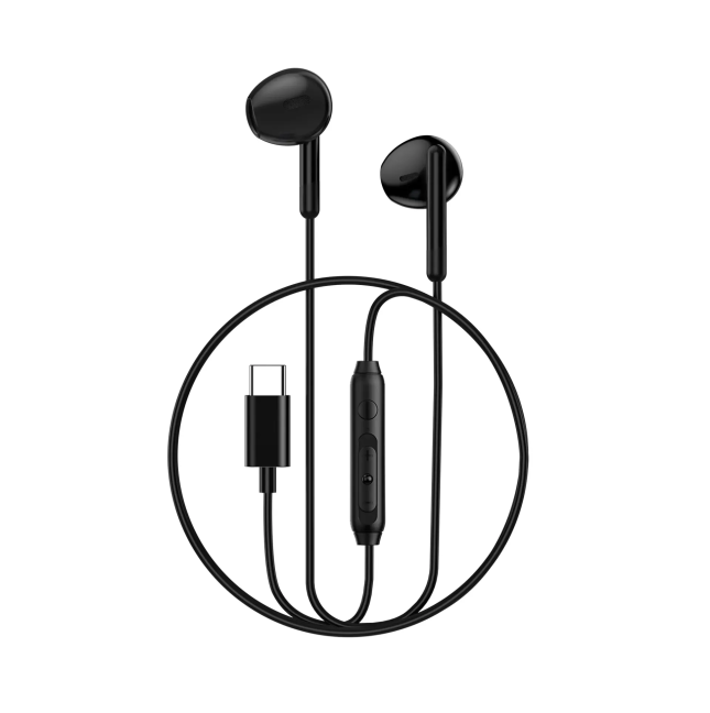 Auriculares con Cable USB-C Negro