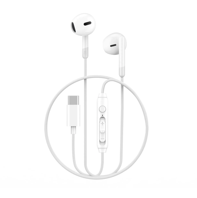 Auriculares con Cable USB-C Blanco