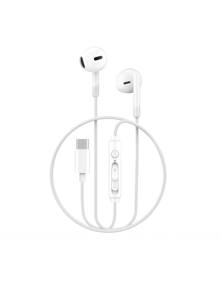 Auriculares con Cable USB-C Blanco