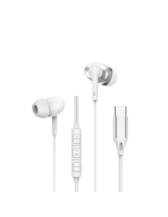 Auriculares Estéreos con Cable USB-C (Blanco)