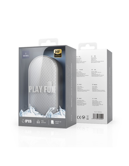 Altavoz Portátil Play Fun H8: IPX6