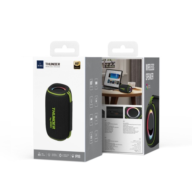 Altavoz Inalámbrico Thunder H5: TWS, Manos Libres, IPX6
