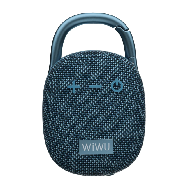 Altavoz Bluetooth con mosquetón CLIP FUN (Azul)