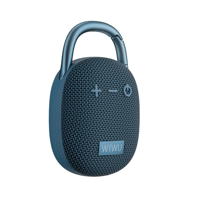 Altavoz Bluetooth con mosquetón CLIP FUN (Azul)