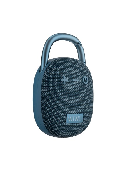 Altavoz Bluetooth con mosquetón CLIP FUN (Azul)