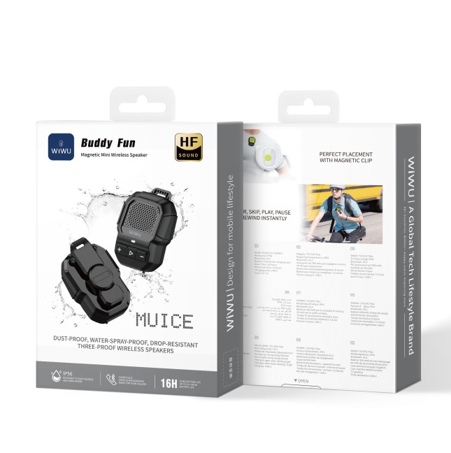 Altavoz Buddy Fun Negro