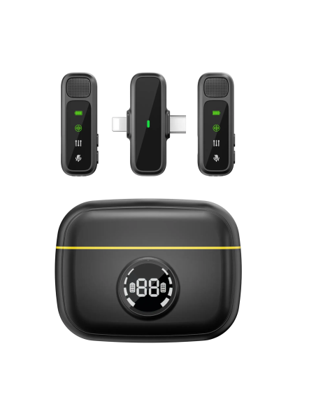 Mini micrófono inalámbrico – Lightning y USB-C