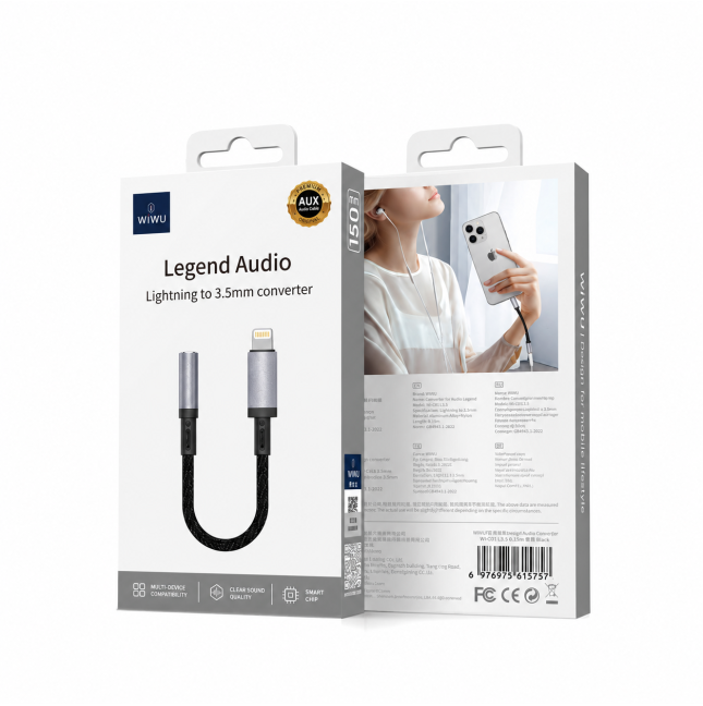 3.5mm Jack to Lightning Headphone Adapter
