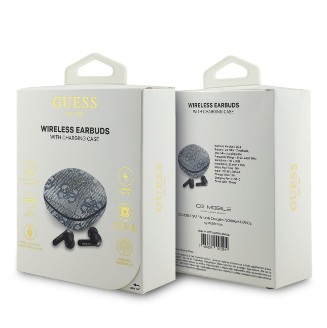 Auriculares TWS Guess Polipiel Azul | WiWU Mayorista B2B Oficial