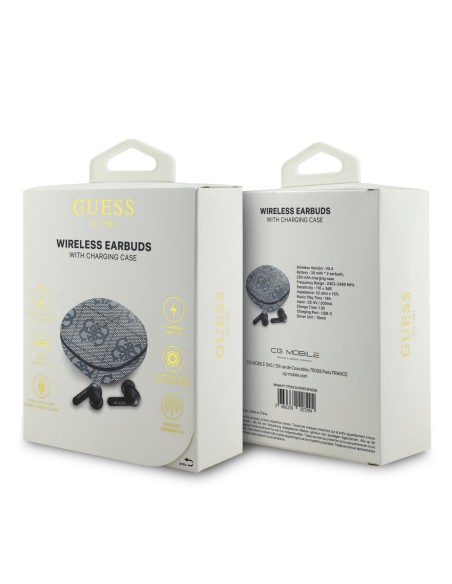 Auriculares TWS Guess Polipiel Azul | WiWU Mayorista B2B Oficial