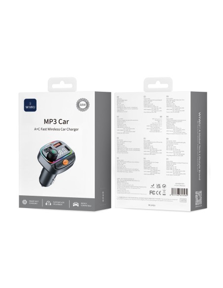 MP3 Car Charger Black