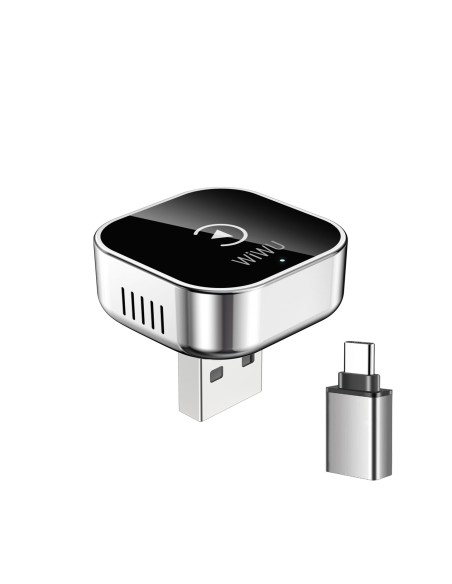 CarPlay Salida USB con Adaptador Tipo-C Compatible con Apple y Android