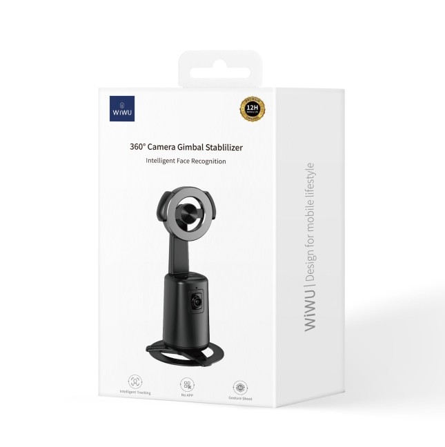 360° Camera Stabilizer with Gimbal Black