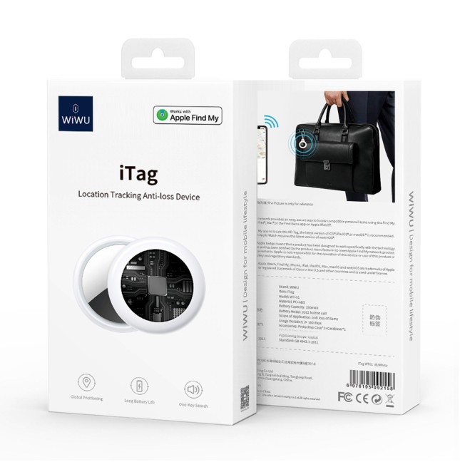 Anti-loss device with location tracking iTag Black