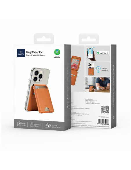 Tarjetero Magnético con Localizador Camel