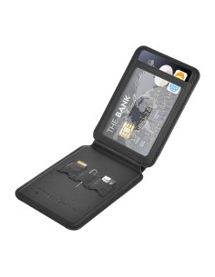 FM Black Magnetic Wallet 2