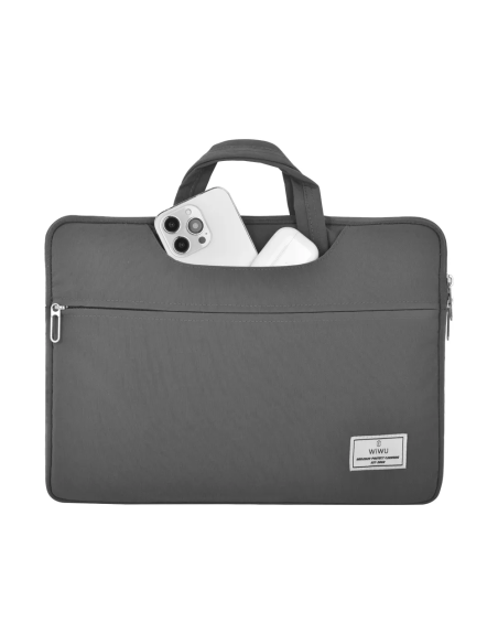 Bolso Juvenil de Mano de 14", Gris