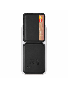 Tarjetero Magnético con Localizador Apple y Android Negro