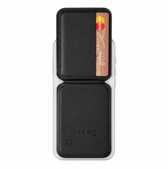 Mag Funda Cartera con Findmy Negro