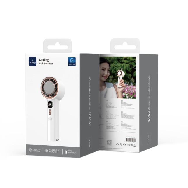 White High Speed ​​Cooling Fan